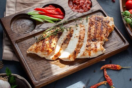 Куриная грудка на гриле