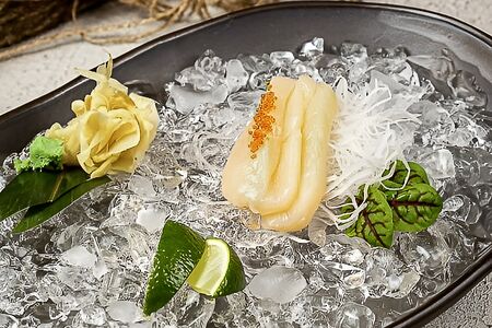 Сашими из гребешка