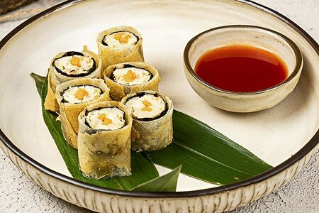 Спринг-роллы с морепродуктами