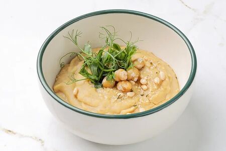 Каша нутовая с кунжутным маслом