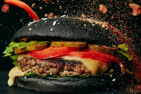 Бургер с телятиной халяль