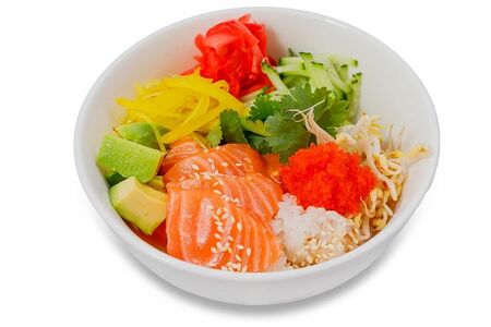 Магуро-сашими с тунцом