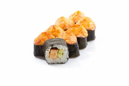 Запеченный острый с окунем