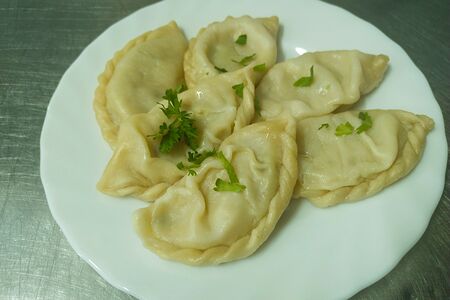 Вареники с картофелем и грибами