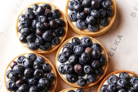 Тарт с голубикой