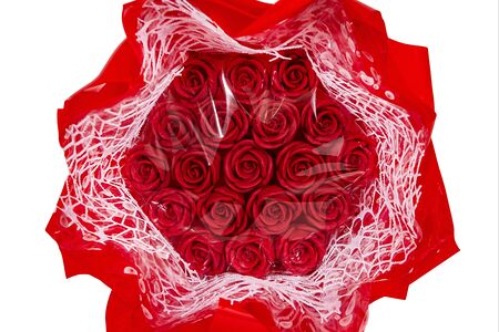 Шоколадные розы (красный)