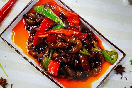 Баклажаны в пикантном соусе