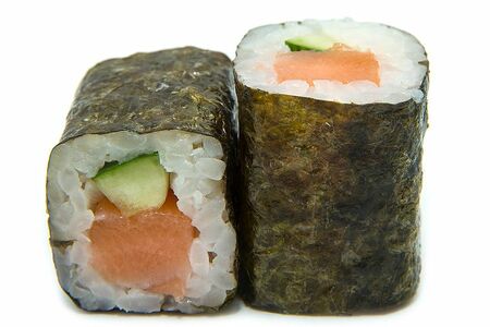 Ролл Лосось с огурцом