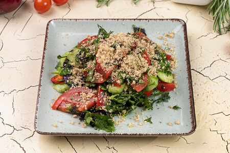 Овощной по-грузински с грецкими орехами