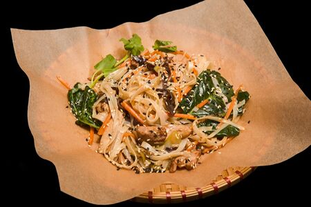 Ми Хао с курицей