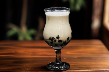 Чай Бабл ти с молоком и тапиокой