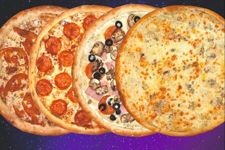 4 пиццы 28 см