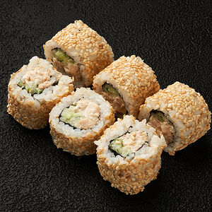 Ролл Снежная Калифорния с цыпленком