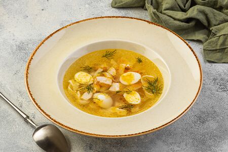 Куриный суп с лапшой