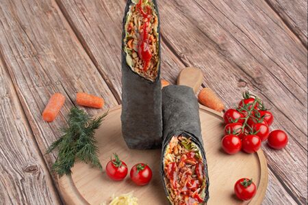 Шаурма Блэк биг босс с курицей