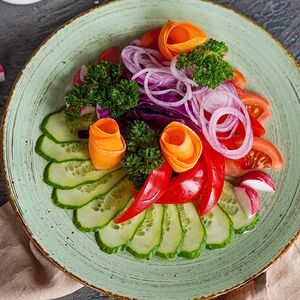 Овощная тарелка