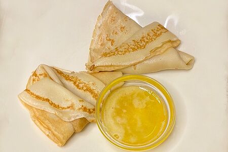 Блинчики с медом