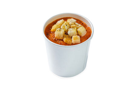 Суп томатный с крутонами