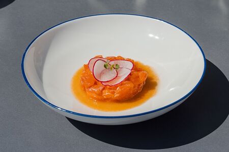 Тартар из лосося