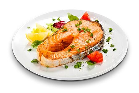 Стейк из семги