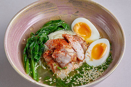 Рамен с курицей