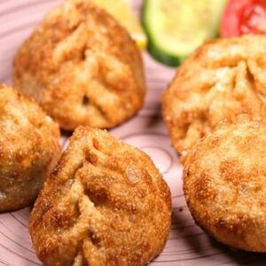 Манты жареные