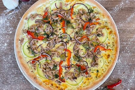 Пицца С тунцом