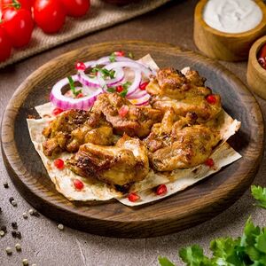 Шашлык из филе куриного бедра