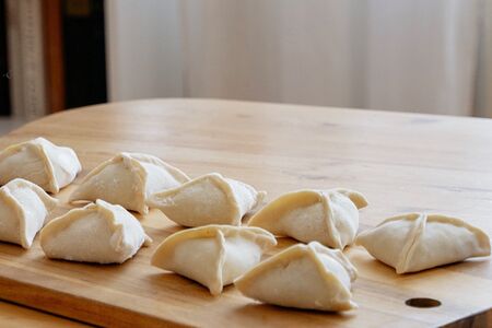 Манты из индейки рубленные