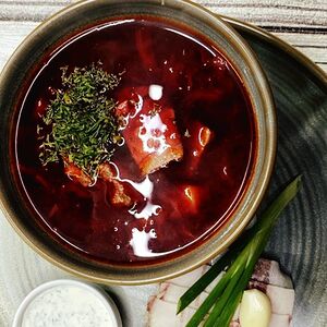 Борщ из говядины