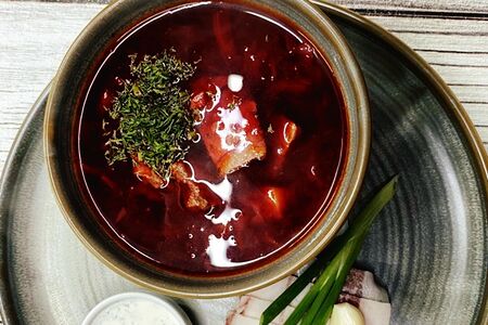 Борщ из говядины