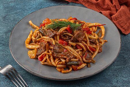 Лагман жареный