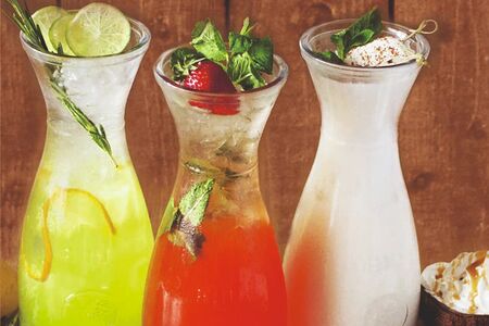 Лимонад Манго-клубника