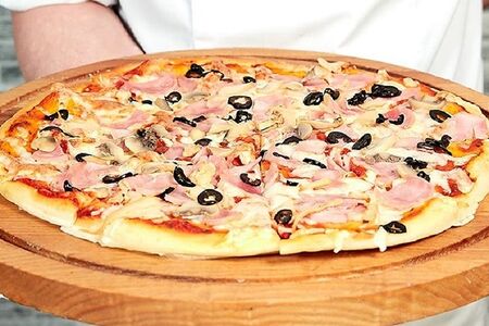 Ветчина и грибы