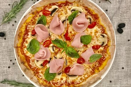 Пицца Ветчина-грибы