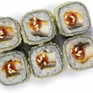 Ролл темпурный с копченым угрем