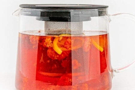 Малиновый чай