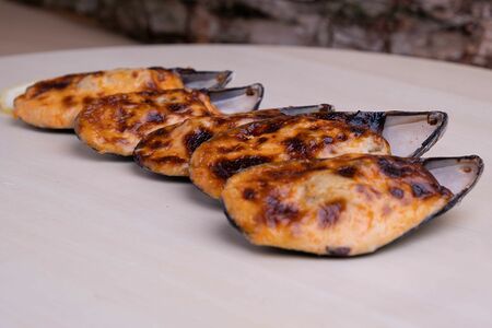 Мидии спайси