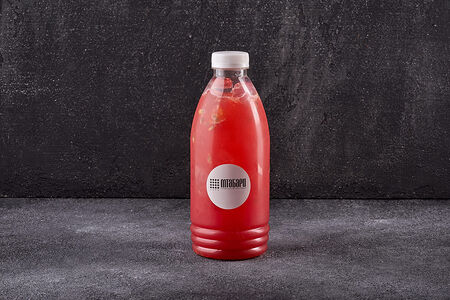 Домашний лимонад Малина и маракуйя