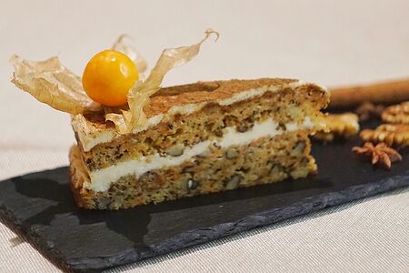 Морковный торт