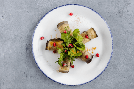 Баклажаны с грецким орехом