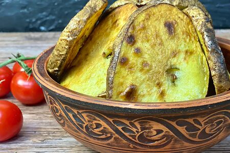 Картофель на мангале