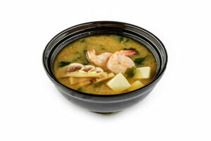 Мисо с креветкой