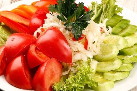 Овощи в ассортименте