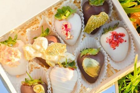 Набор клубники в бельгийском шоколаде