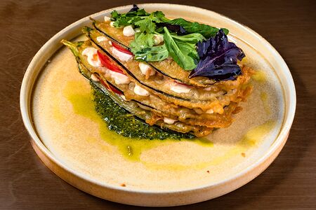 Мильфей из баклажана