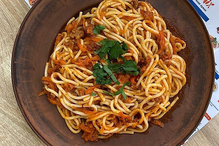 Макароны по-арабски с говядиной