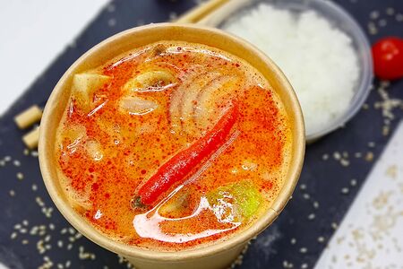 Том Ям с цыплёнком