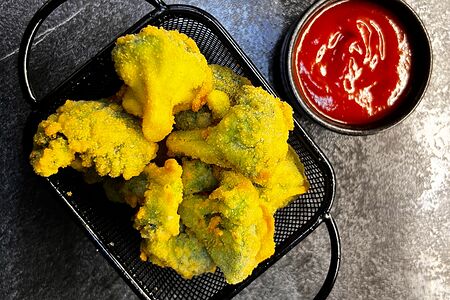 Брокколи в темпуре