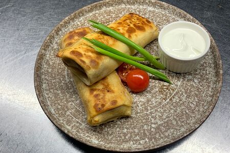 Блинчики с мясом молодого бычка